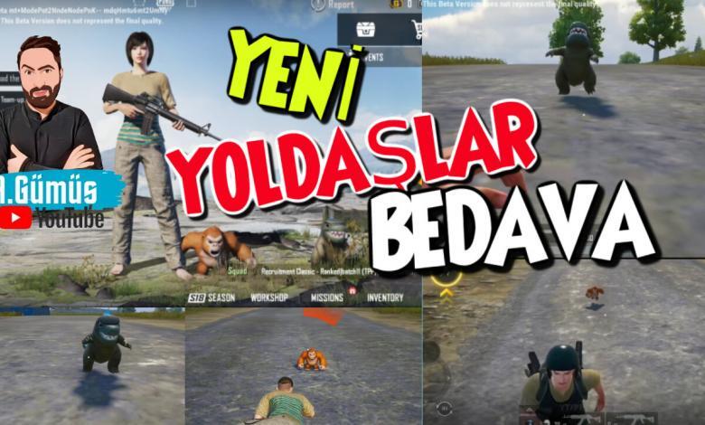 pubg mobile bedava yoldaş