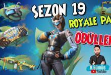 sezon 19 rp ödülleri pubg mobile