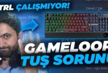 gameloop ctrl çalışmıyor