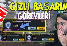 pubg mobile başarım görevi