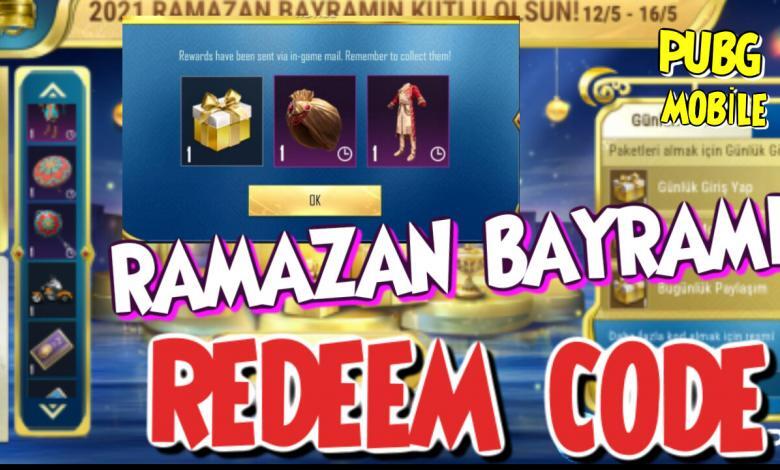 ramazan bayramı redeem code