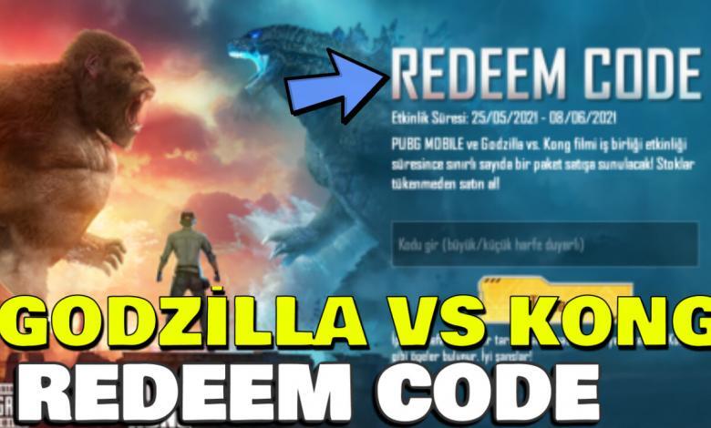 Godzilla vs Kong Redeem Kodu Kullan