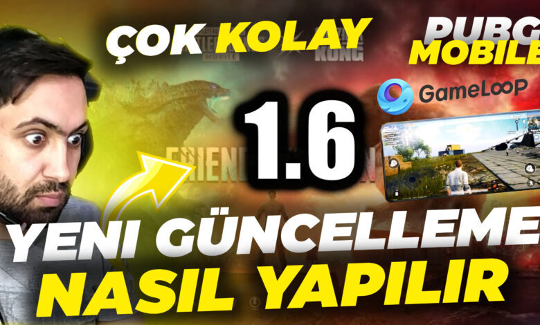 pubg mobile 1.6 güncelleme nasıl yapılır