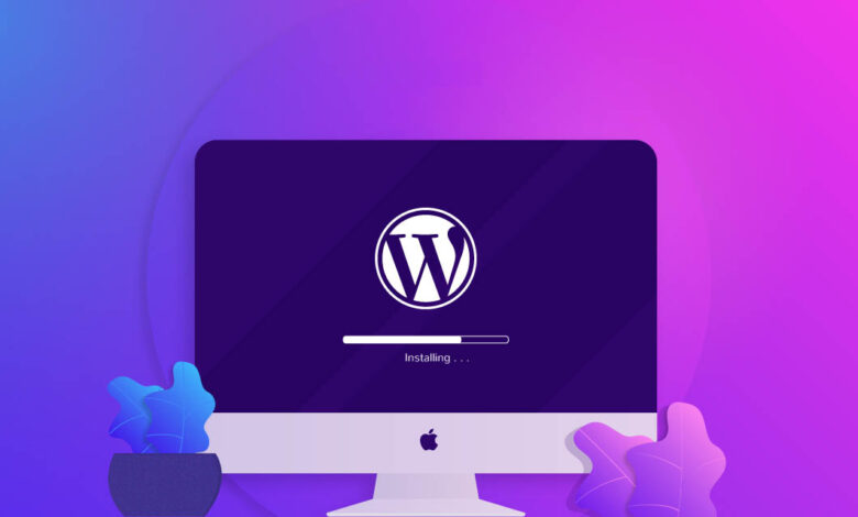 wordpress-installing